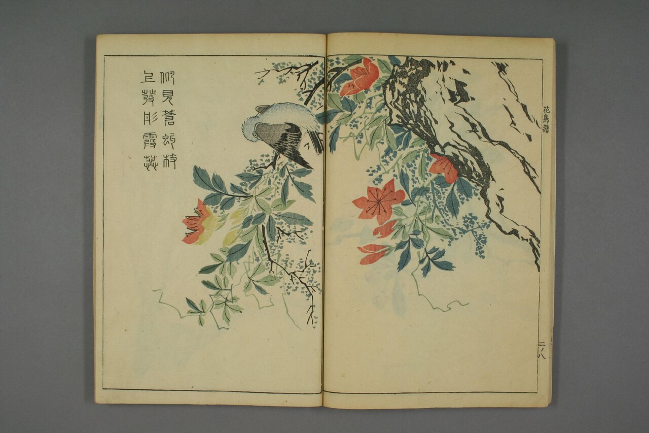 翎毛花卉譜 第96葉