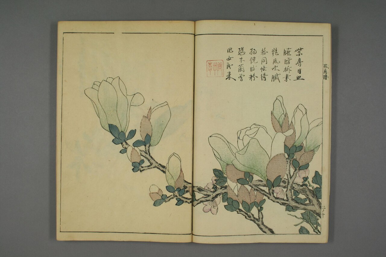 翎毛花卉譜 第98葉