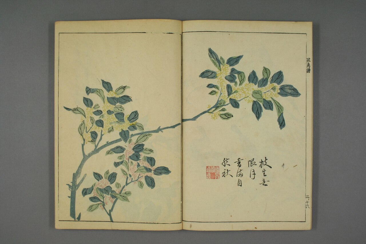 翎毛花卉譜 第104葉